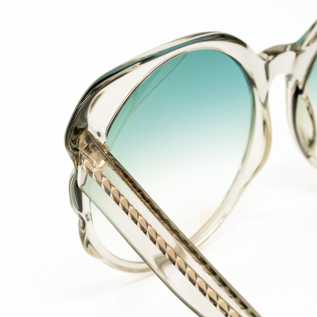 Matthew Williamson x Linda Farrow Clear Sunglasses MW199C4SUN