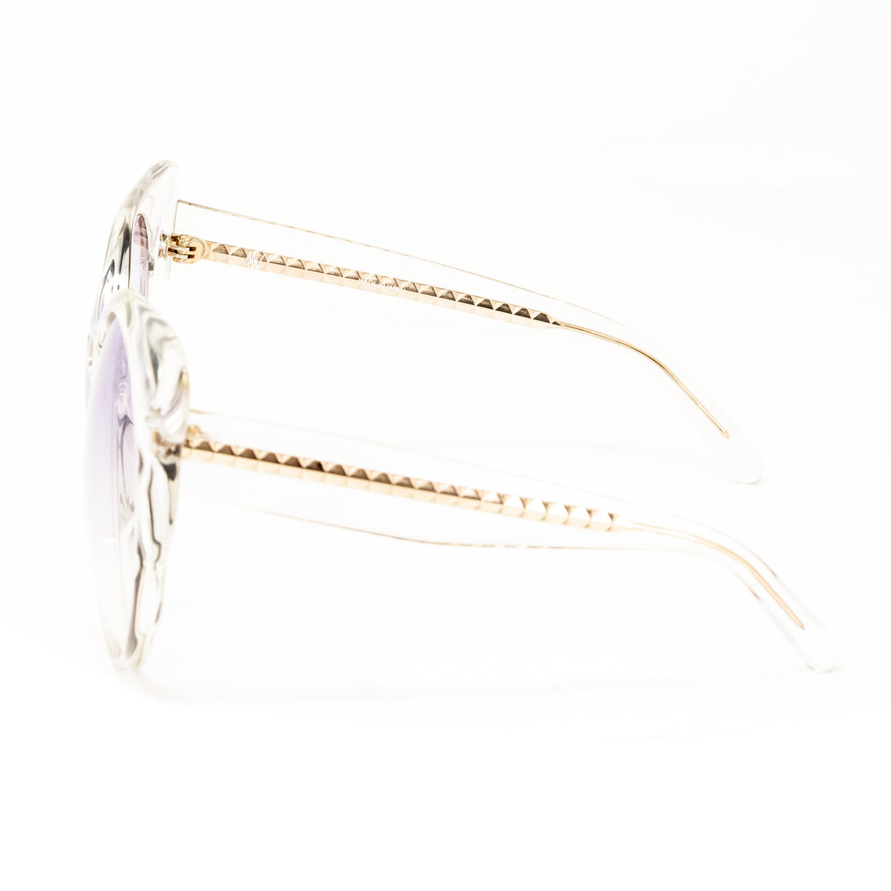 Matthew Williamson x Linda Farrow Clear Sunglasses MW199C7SUN