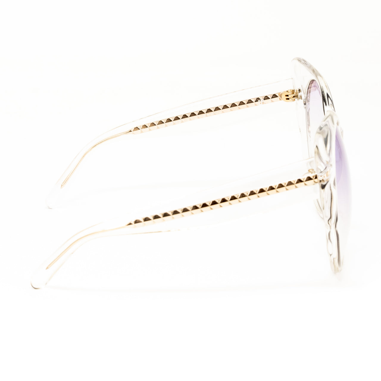 Matthew Williamson x Linda Farrow Clear Sunglasses MW199C7SUN