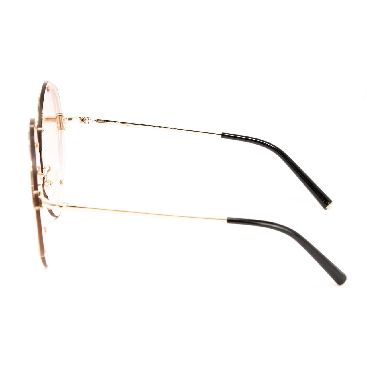 Matthew Williamson x Linda Farrow Geometric Gold Sunglasses MW205C1SUN