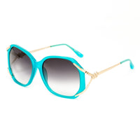 Thumbnail for Matthew Williamson x Linda Farrow Blue Sunglasses MW20C1SUN