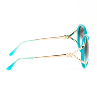 Thumbnail for Matthew Williamson x Linda Farrow Blue Sunglasses MW20C1SUN