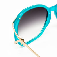 Thumbnail for Matthew Williamson x Linda Farrow Blue Sunglasses MW20C1SUN