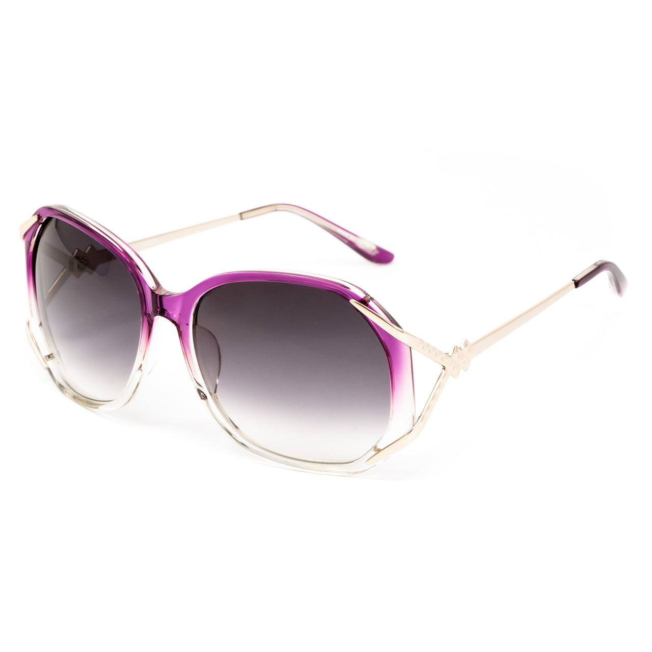 Matthew Williamson x Linda Farrow Purple Sunglasses MW20C4SUN