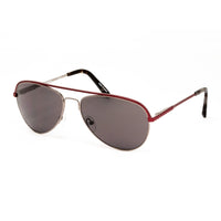 Thumbnail for Matthew Williamson x Linda Farrow Burgundy Sunglasses MW21C1SUN