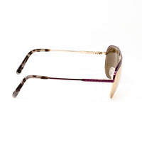 Thumbnail for Matthew Williamson x Linda Farrow Gold Mirror Sunglasses MW21C5SUN