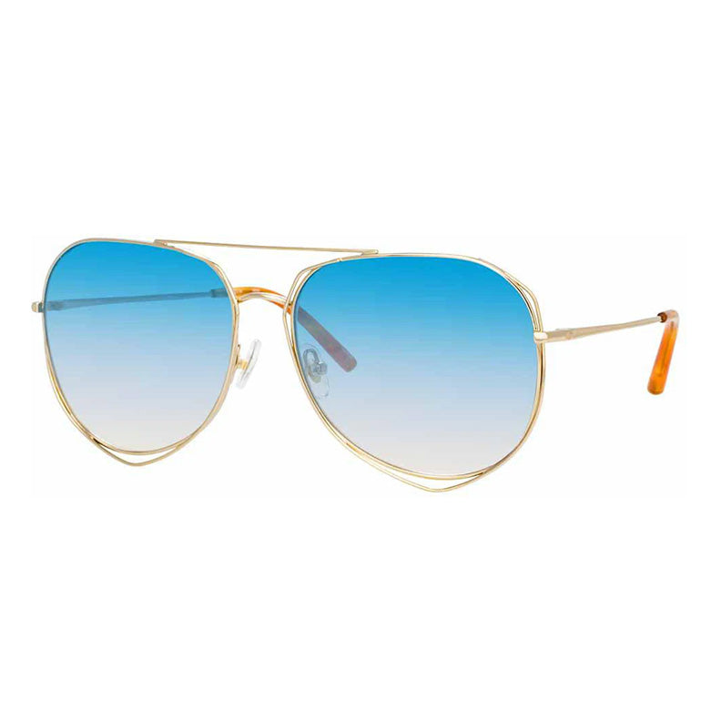 Matthew Williamson x Linda Farrow Blue Sunglasses MW222C9SUN