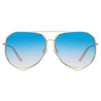 Thumbnail for Matthew Williamson x Linda Farrow Blue Sunglasses MW222C9SUN