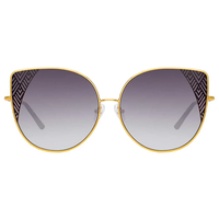 Thumbnail for Matthew Williamson x Linda Farrow Purple Sunglasses MW227C1SUN