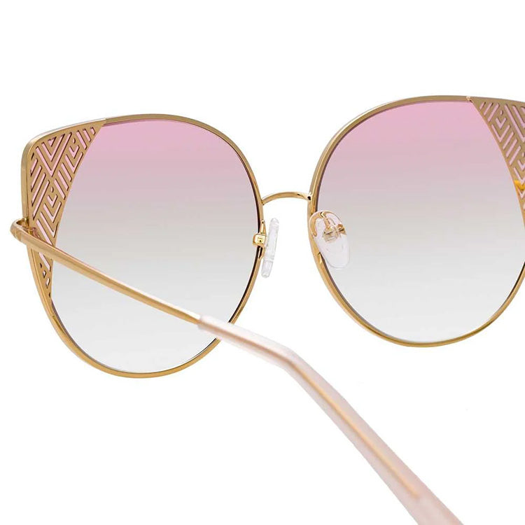 Matthew Williamson x Linda Farrow Pink Sunglasses MW227C4SUN