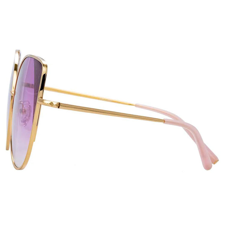Matthew Williamson x Linda Farrow Purple Sunglasses MW227C5SUN