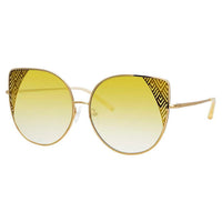 Thumbnail for Matthew Williamson x Linda Farrow Yellow Sunglasses MW227C6SUN