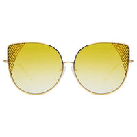Thumbnail for Matthew Williamson x Linda Farrow Yellow Sunglasses MW227C6SUN