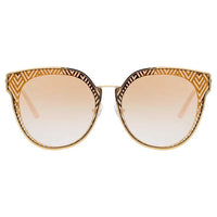 Thumbnail for Matthew Williamson x Linda Farrow Light Brown Sunglasses MW228C2SUN