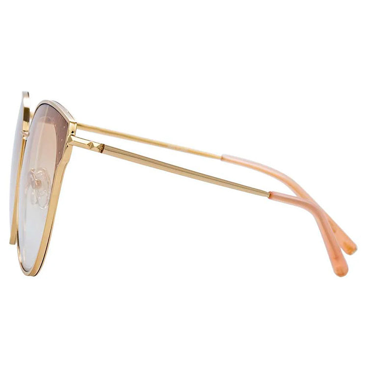 Matthew Williamson x Linda Farrow Light Brown Sunglasses MW228C2SUN