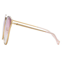 Thumbnail for Matthew Williamson x Linda Farrow Pink Sunglasses MW228C4SUN