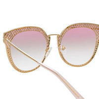 Thumbnail for Matthew Williamson x Linda Farrow Pink Sunglasses MW228C4SUN