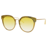 Thumbnail for Matthew Williamson x Linda Farrow Yellow Sunglasses MW228C6SUN