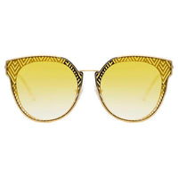 Thumbnail for Matthew Williamson x Linda Farrow Yellow Sunglasses MW228C6SUN