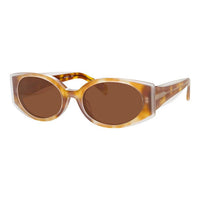 Thumbnail for Matthew Williamson x Linda Farrow Tortoiseshell Sunglasses MW249C2SUN