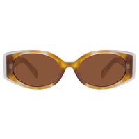 Thumbnail for Matthew Williamson x Linda Farrow Tortoiseshell Sunglasses MW249C2SUN