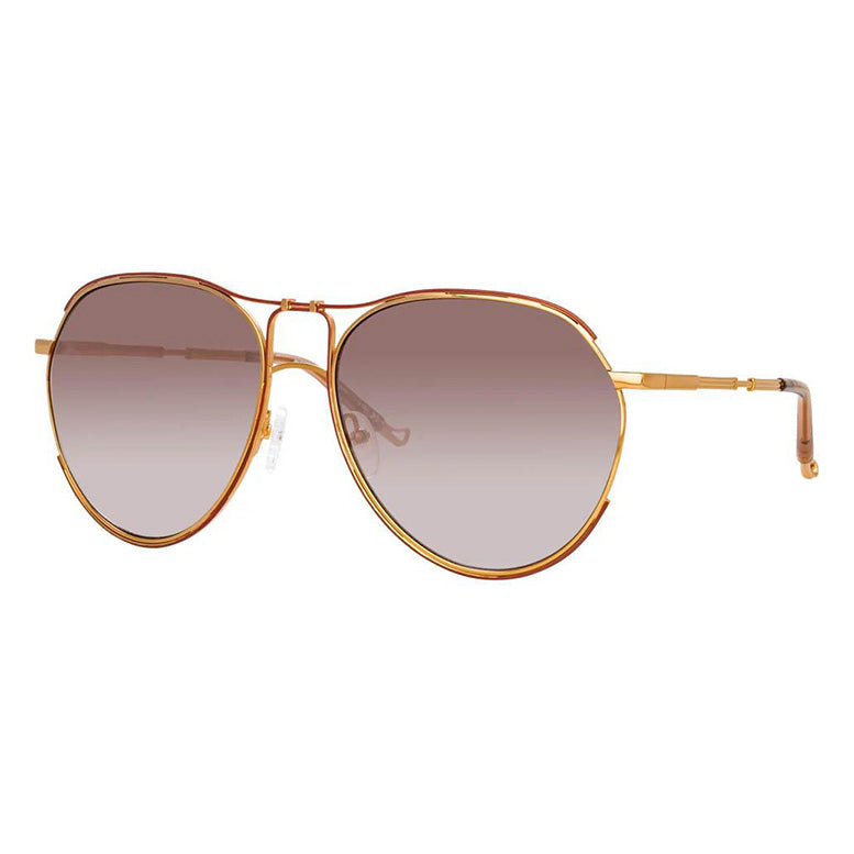 Matthew Williamson x Linda Farrow Brown Sunglasses MW254C1SUN