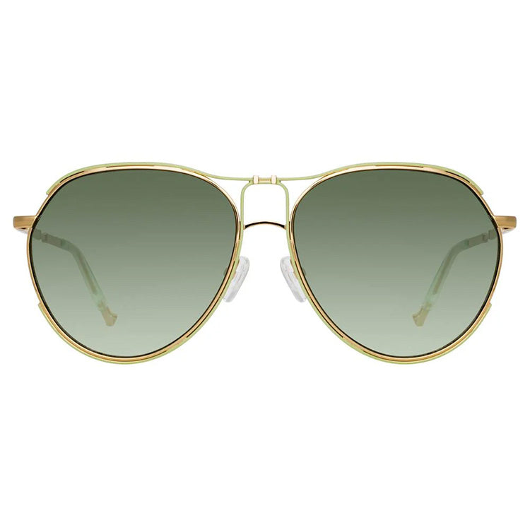 Matthew Williamson x Linda Farrow Green Sunglasses MW254C2SUN