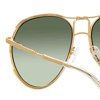 Thumbnail for Matthew Williamson x Linda Farrow Green Sunglasses MW254C2SUN