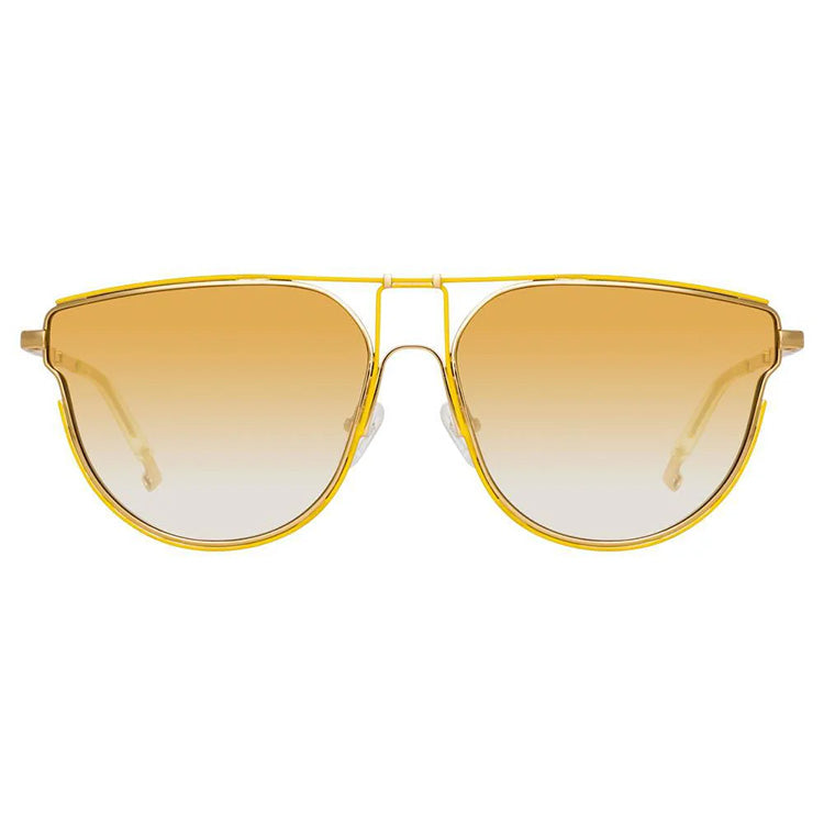 Matthew Williamson x Linda Farrow yellow Sunglasses MW255C2SUN