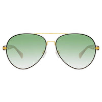 Thumbnail for Matthew Williamson x Linda Farrow Green Sunglasses MW259C3SUN