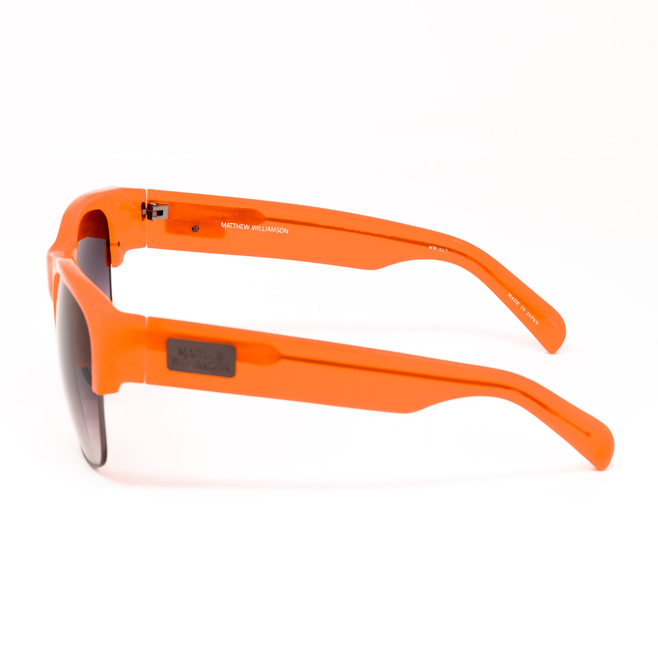 Matthew Williamson x Linda Farrow Orange Sunglasses MW25C7SUN