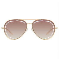 Thumbnail for Matthew Williamson x Linda Farrow Gold Sunglasses MW264C2SUN