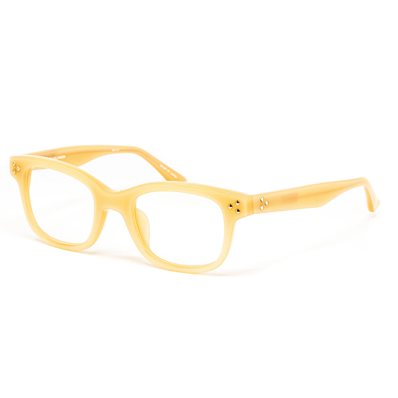 Matthew Williamson x Linda Farrow Honey Yellow Eyeglasses MW31C4OPT