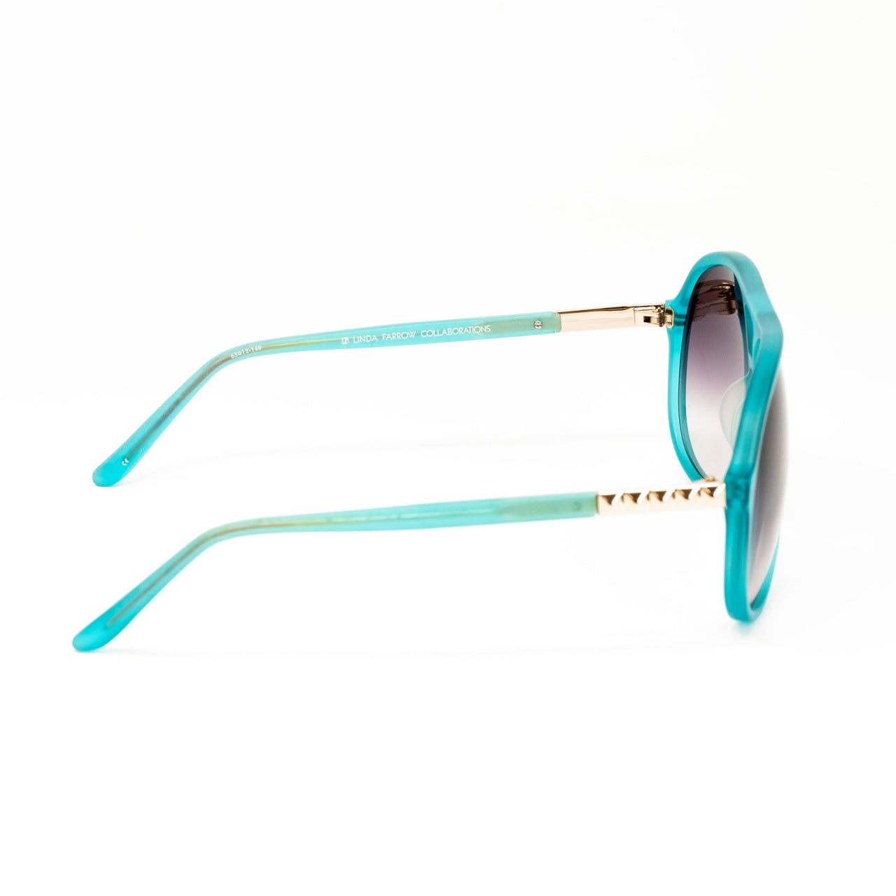 Matthew Williamson x Linda Farrow Blue Sunglasses MW46C4SUN