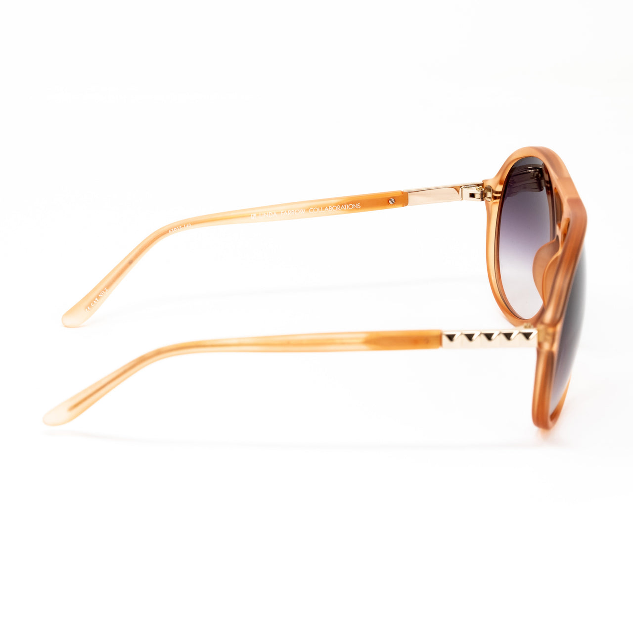 Matthew Williamson x Linda Farrow Orange Sunglasses MW46C7SUN
