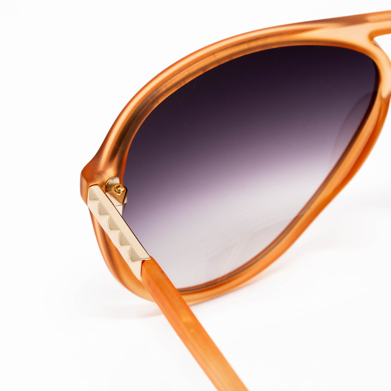 Matthew Williamson x Linda Farrow Orange Sunglasses MW46C7SUN