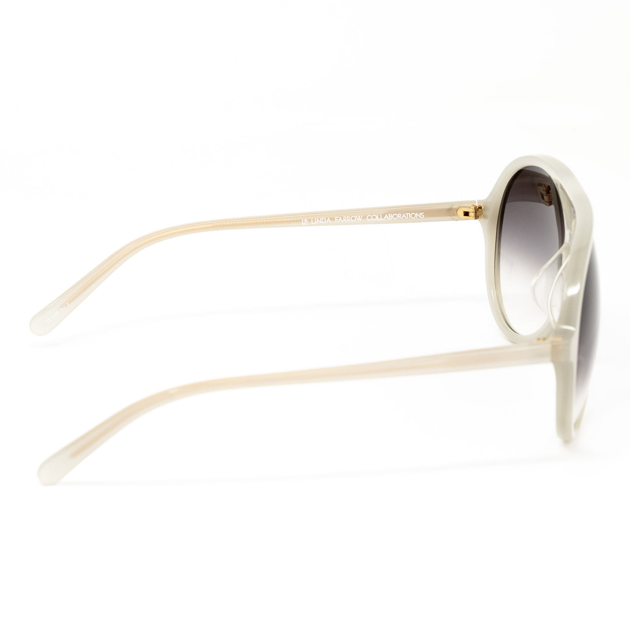 Matthew Williamson x Linda Farrow White Sunglasses MW4C11SUN