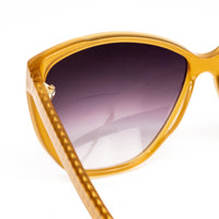 Thumbnail for Matthew Williamson x Linda Farrow Golden Yellow Sunglasses MW50C6SUN