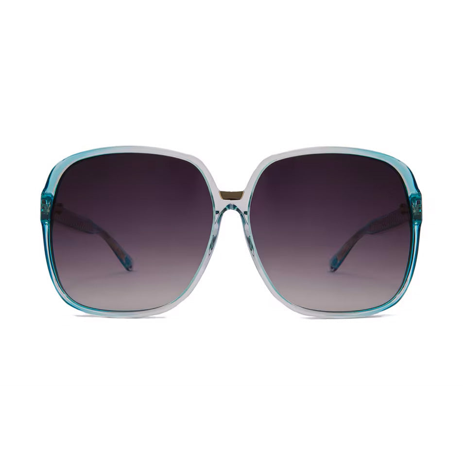 Matthew Williamson x Linda Farrow Teal Sunglasses MW66C10SUN