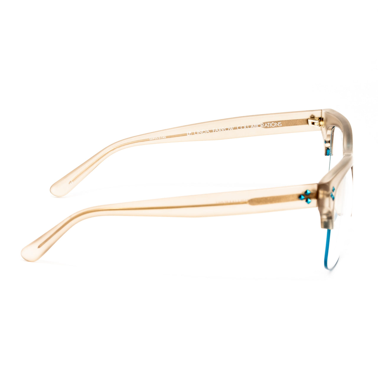 Matthew Williamson x Linda Farrow Champagne Eyeglasses MW72C2OPT