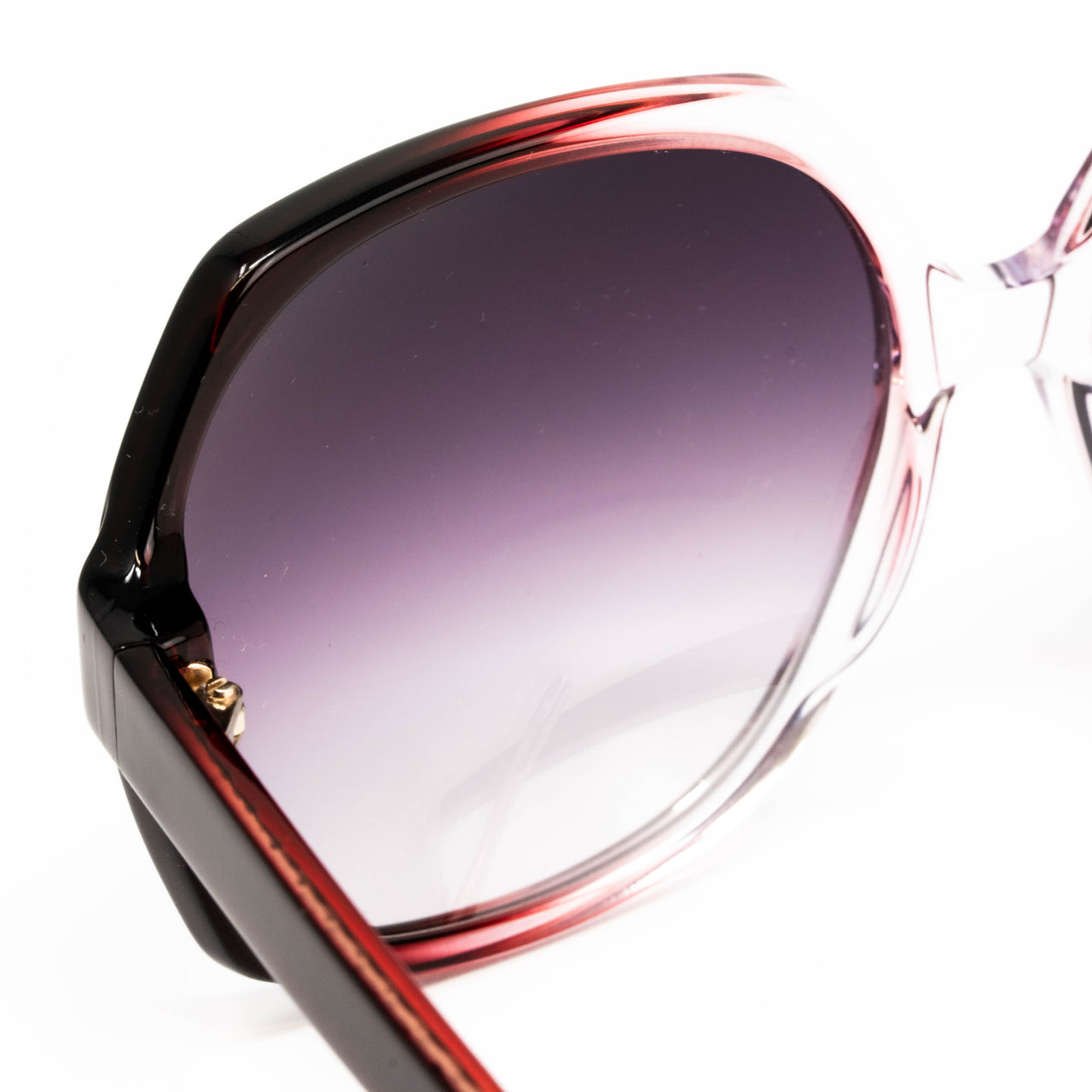 Matthew Williamson x Linda Farrow Red Oversized Sunglasses MW76C1SUN