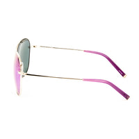 Thumbnail for Matthew Williamson x Linda Farrow Purple/Gold Sunglasses MW91C10SUN