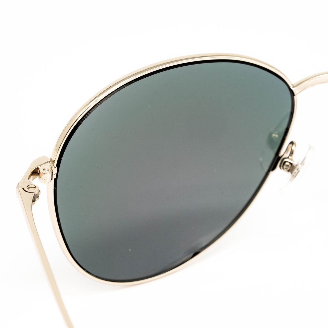 Matthew Williamson x Linda Farrow Purple/Gold Sunglasses MW91C10SUN