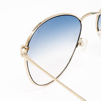 Thumbnail for Matthew Williamson x Linda Farrow Blue Sunglasses MW91C12SUN