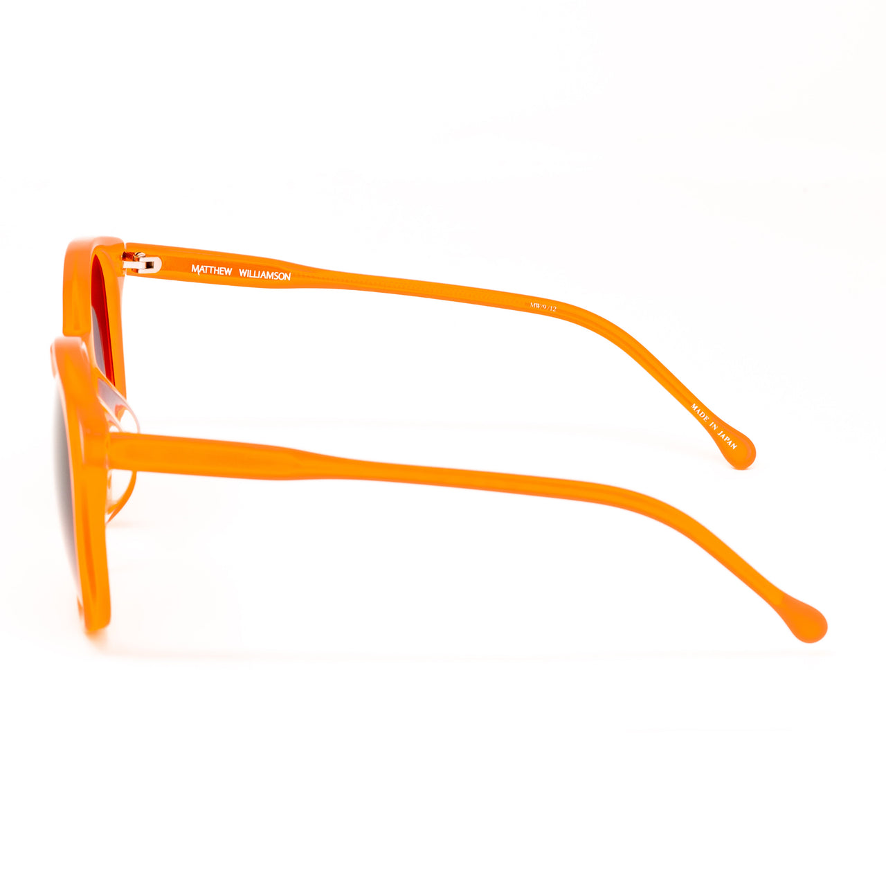 Matthew Williamson x Linda Farrow Orange Sunglasses MW9C12SUN