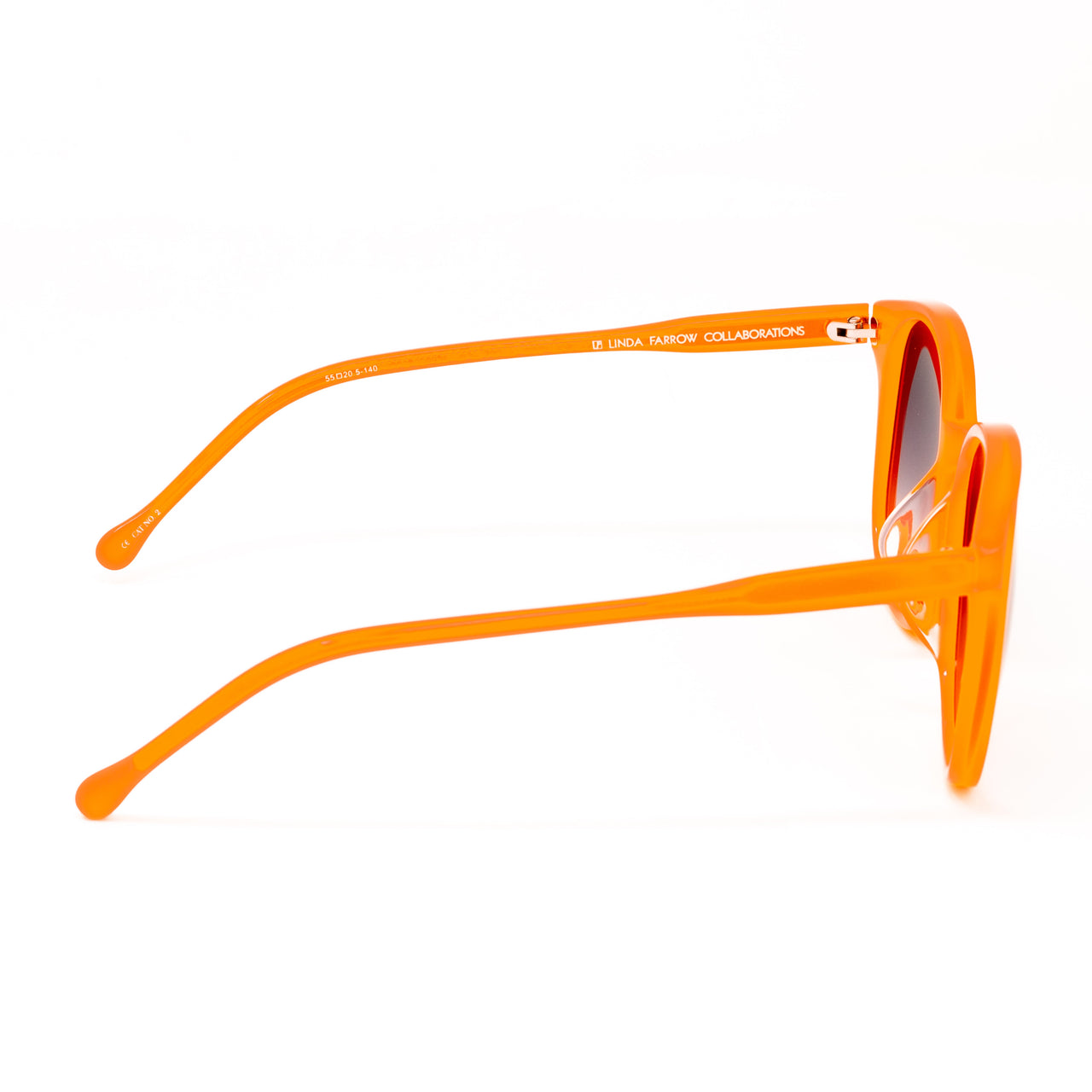 Matthew Williamson x Linda Farrow Orange Sunglasses MW9C12SUN