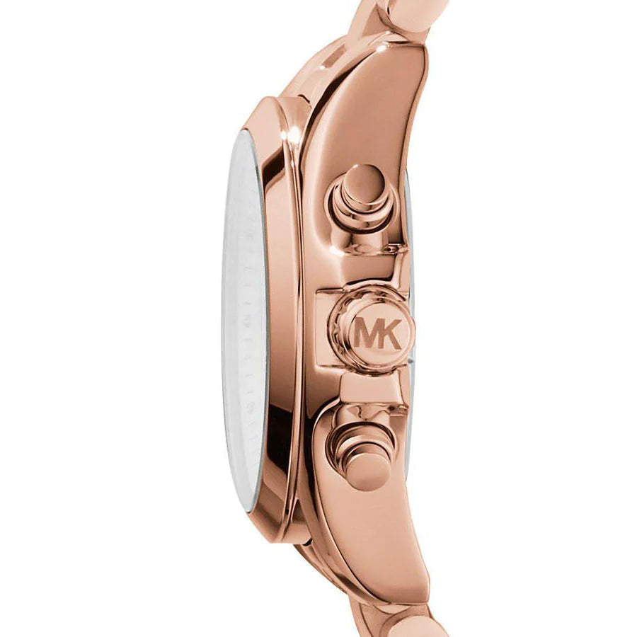 Michael Kors Watch 35mm Rose Gold Bradshaw Chronograph MK5799