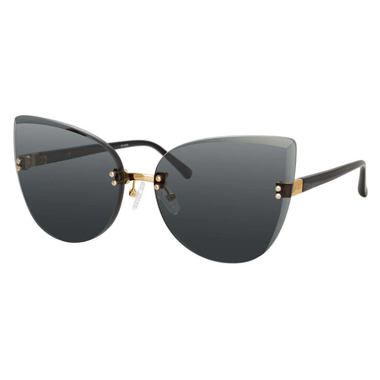 NO 21 x Linda Farrow Black Sunglasses N21S17C1SUN
