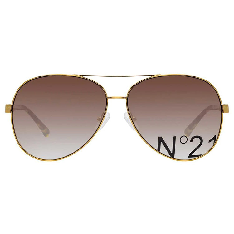 NO 21 x Linda Farrow Tortoiseshell Sunglasses N21S40C2SUN