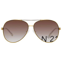 Thumbnail for NO 21 x Linda Farrow Tortoiseshell Sunglasses N21S40C2SUN